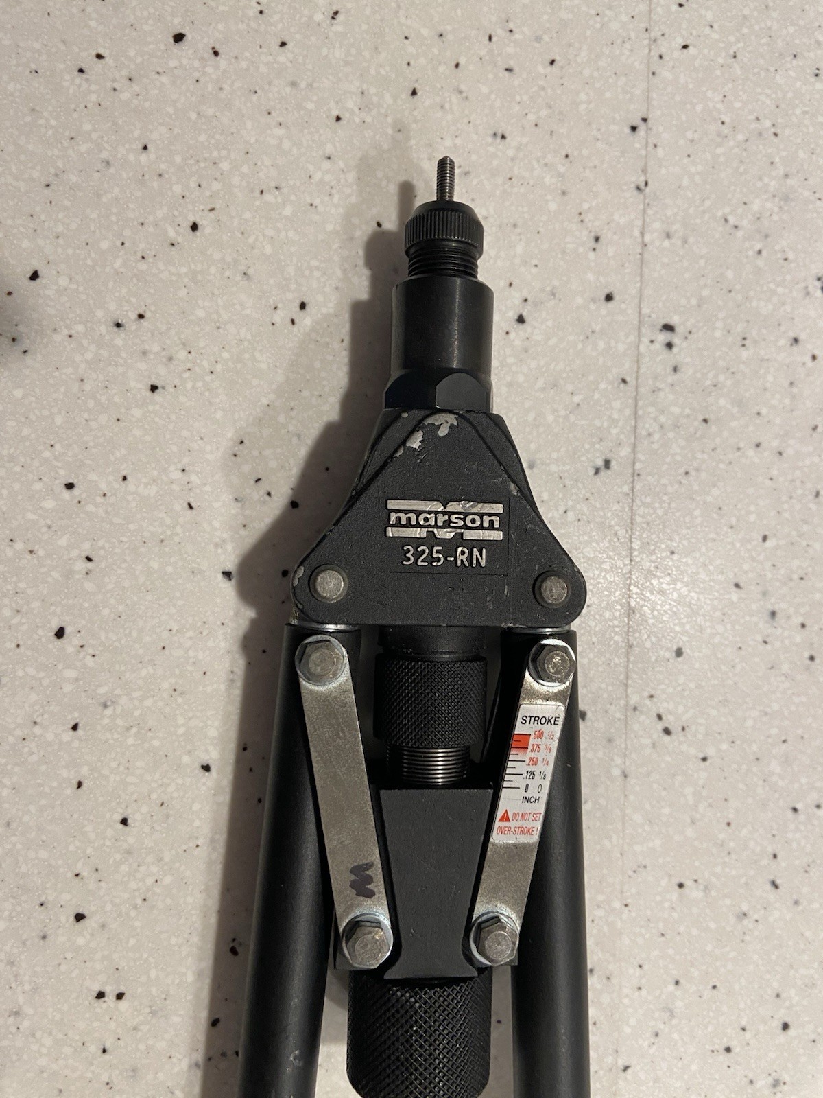 Marson 325-RN Heavy Duty Rivet Nut Tool Thread Setter