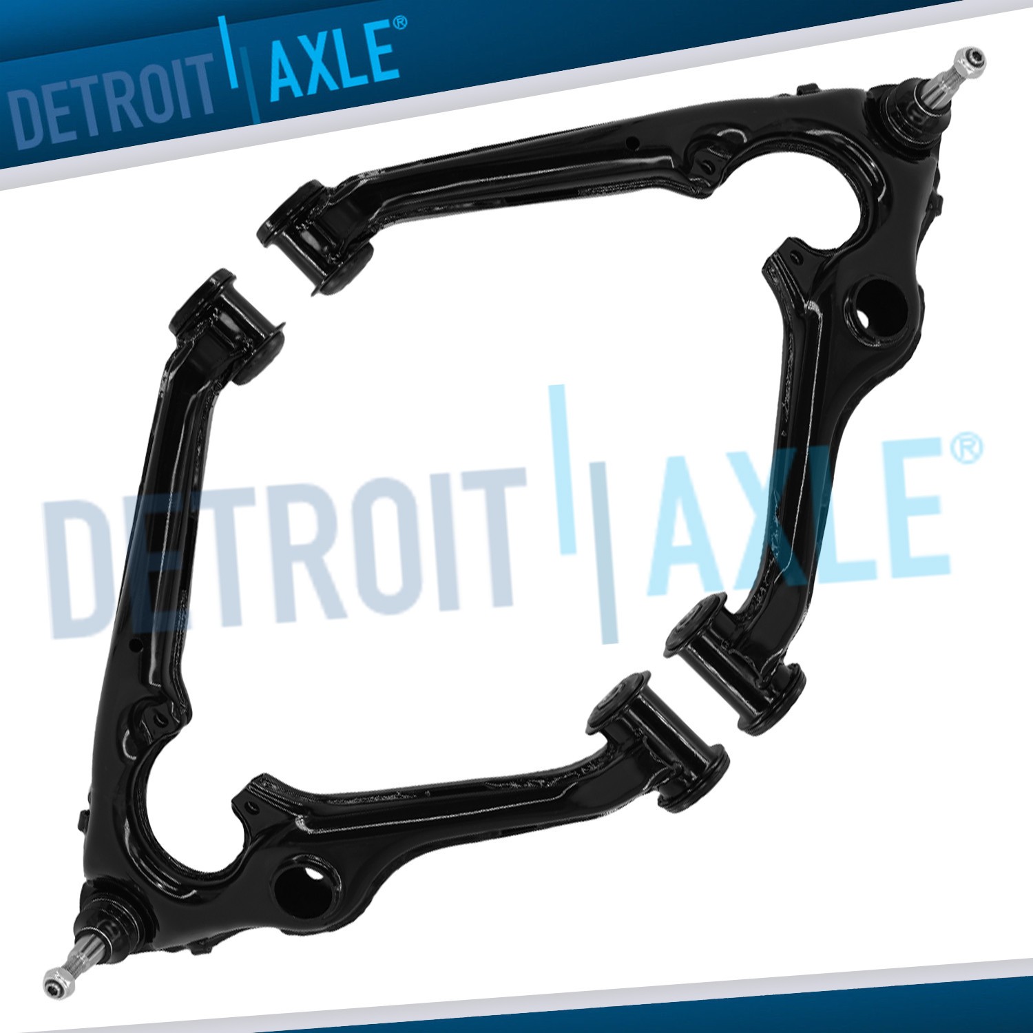 Front Lower Control Arms w/ Ball Joints Set for Chevy Silverado GMC Sierra 1500