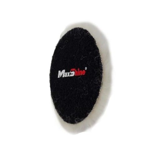 5" Universal Wool Buffing Polishing Pad – 100% Natural Wool with Hook & Loop –