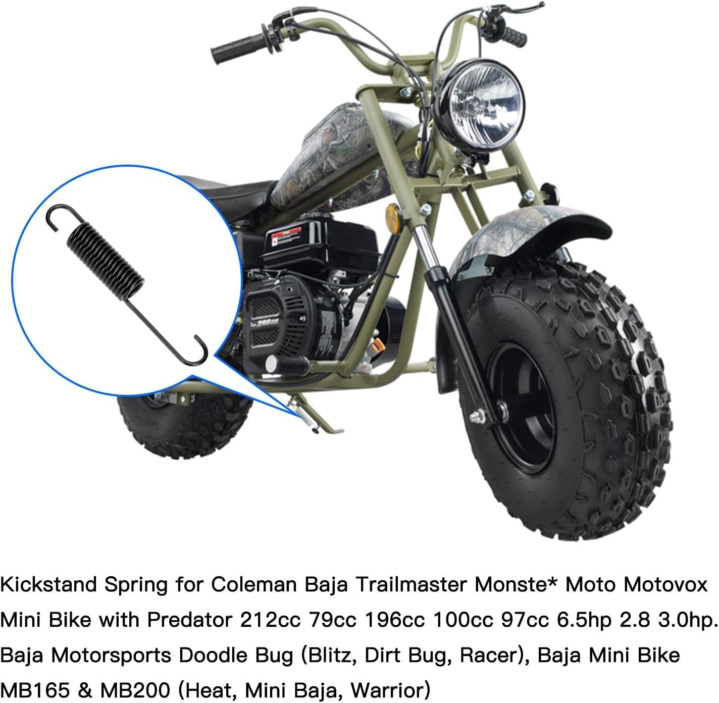 Kickstand Springs for Mini Bikes – Stability for Optimal Performance