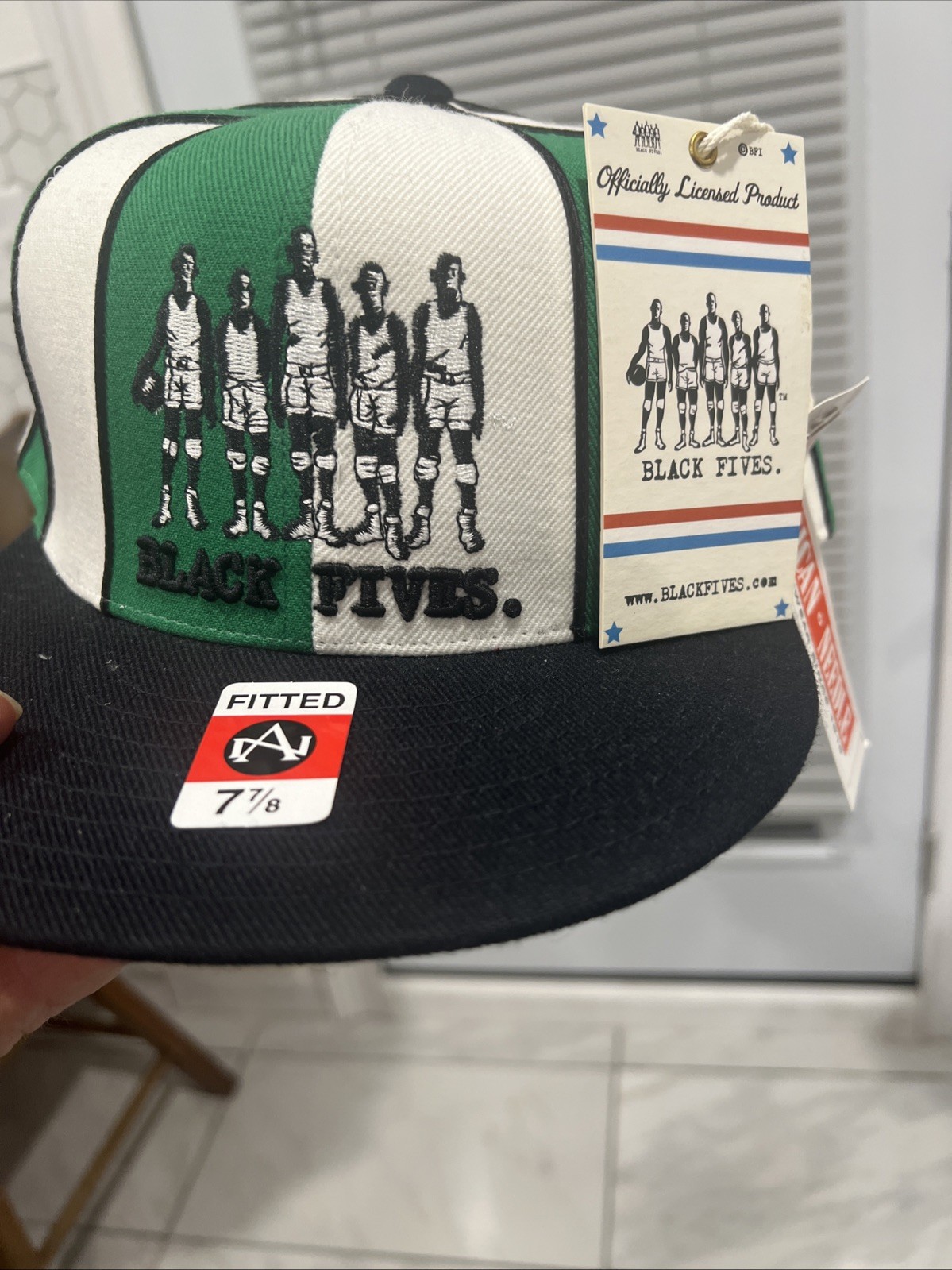 ￼ Black Five Basketball Cap ￼￼