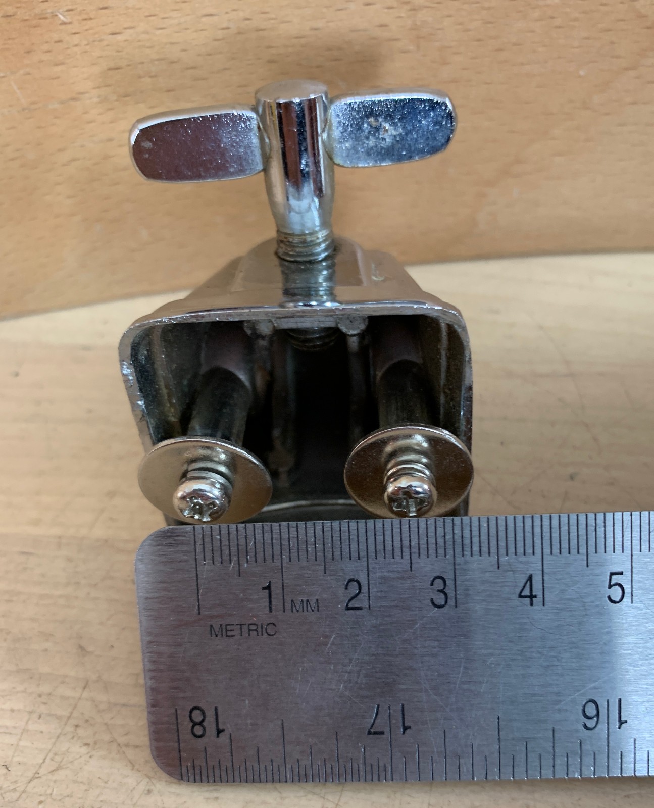 Floor Tom LEG BRACKET Mount Holder Part Modern Import 10.5mm Diam. 25mm Holes