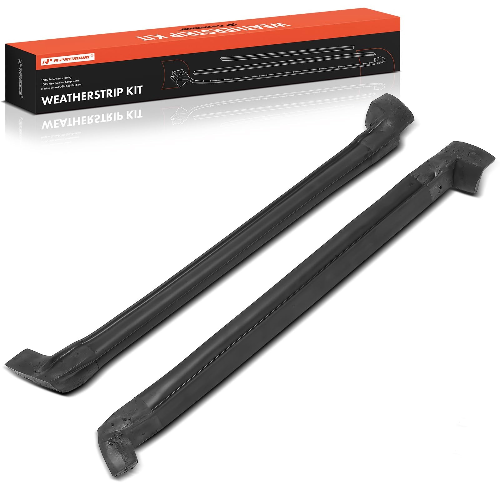 Roof Molding Trim Weather Stripping for Chevrolet Corvette 1984-1996 No Clips