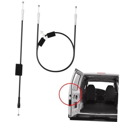 Rear Door Latch Release Cable for Ford E150 E250 E350 | Upper Rear Left & Upper
