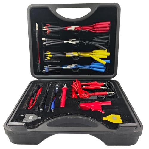 76 Pcs Automotive Circuit Test Lead Kit, Multimeter Test Leads Kit, 76-piece