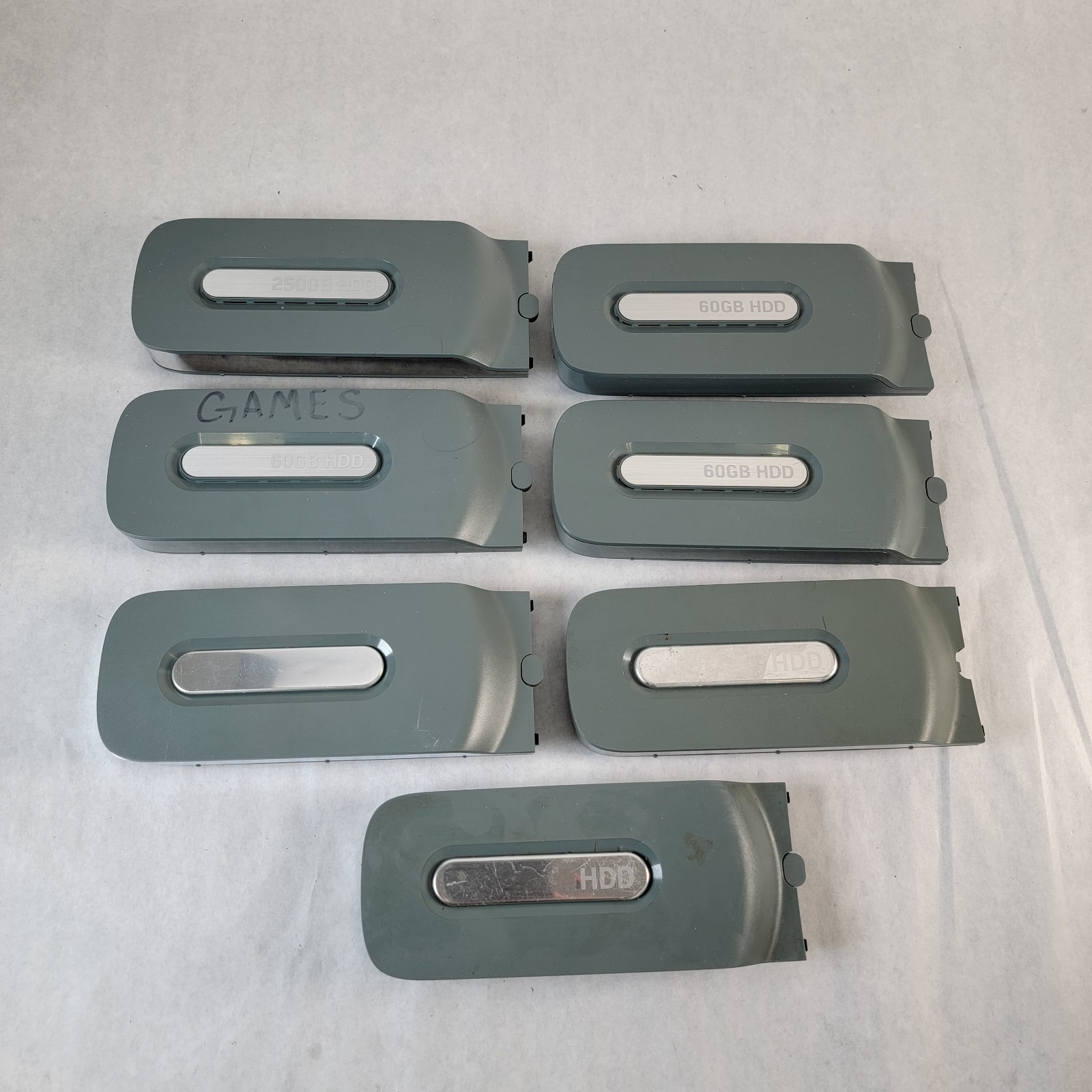 Lot Of 7 Microsoft Xbox 360 Hard Drives HDD X804675-003 and X819253-001 Used