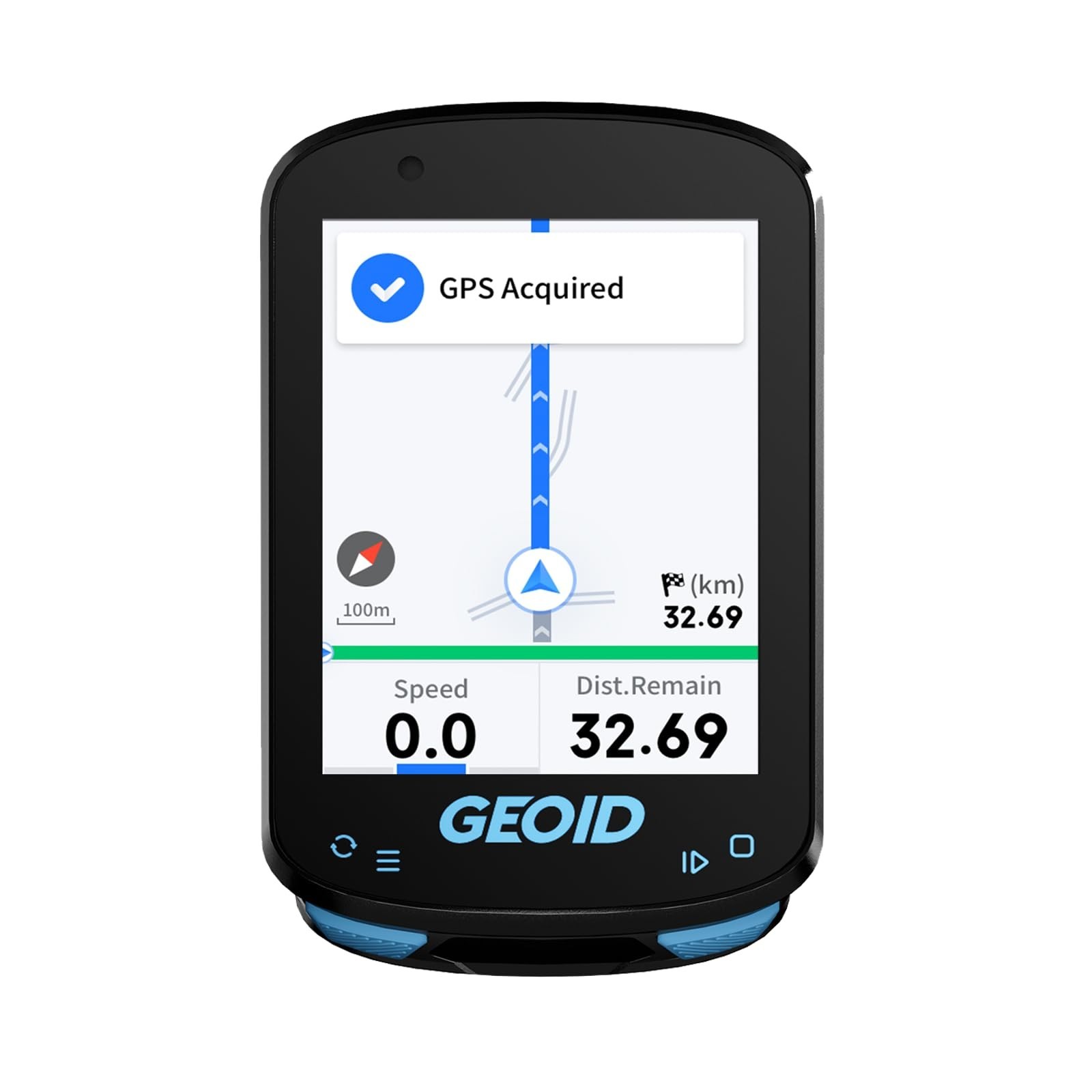 CC600 Color Screen Bike/Cycling Computer Wireless - Route Navigation with Re-...