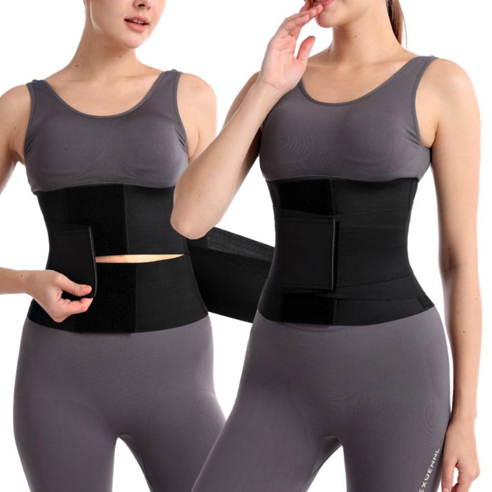 Simple Adjustable Tummy Control Shapewear Postpartum Solid Abdominal Belt UK