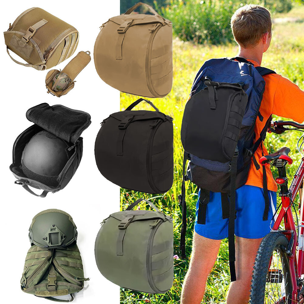 Tactical Molle Helmet Bags Outdoor Sports First Aid Kit Storage Bags for Cycling
