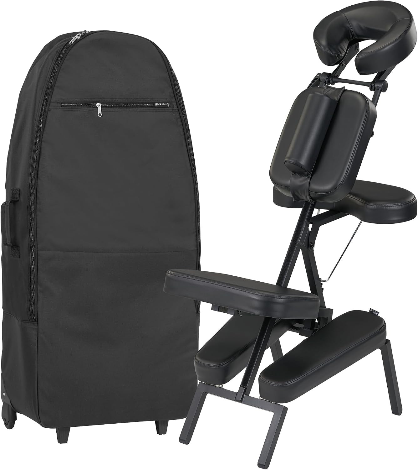 Apollo Extra Large Portable Massage Chair - Lightweight, Cushioned & Wheeled Bag