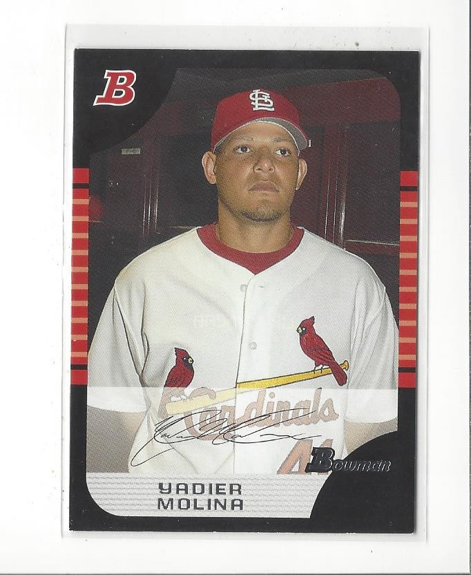 Yadier Molina cards (2005-2023) Cardinals - You Choose