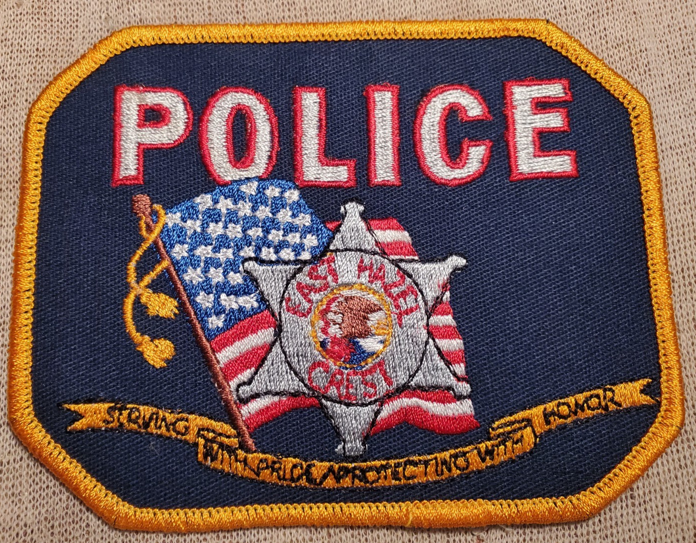 IL East Hazel Crest Illinois Police Shoulder Patch
