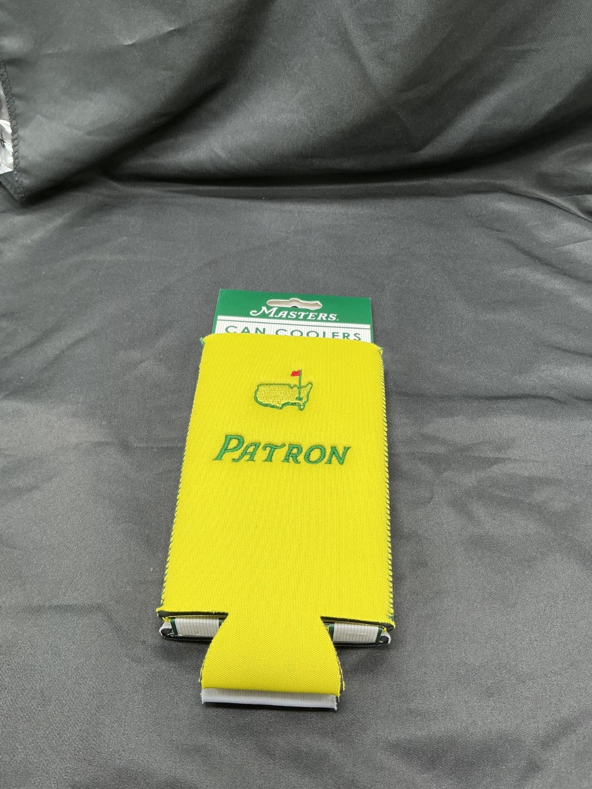 2026 New Masters 2 Pack Tall Can Coolers 1 Yellow Patron 1 White Caddie Koozies