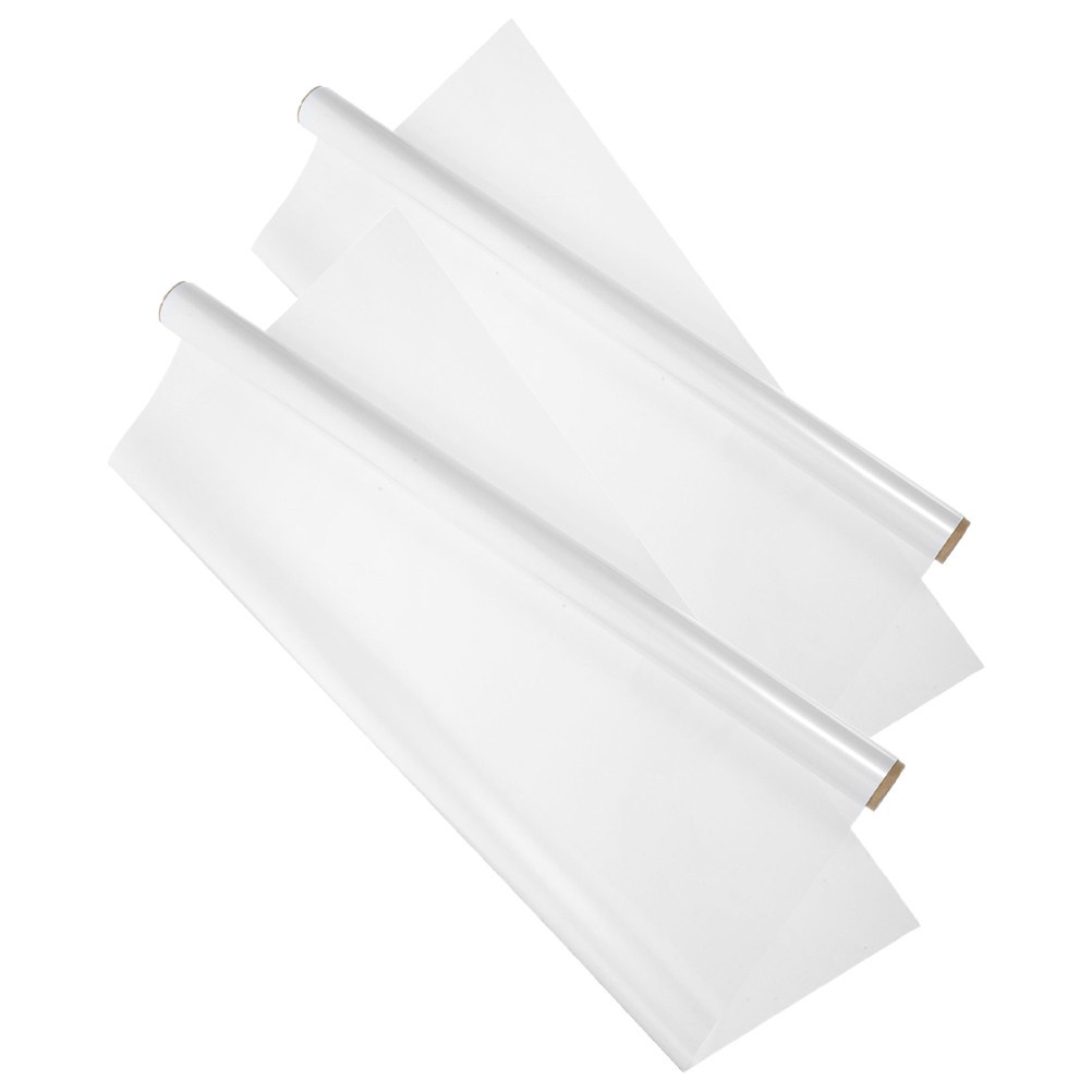 2 Pcs Dry Erase Wall Decal Whiteboard Sticker Electrostatic Board for Office