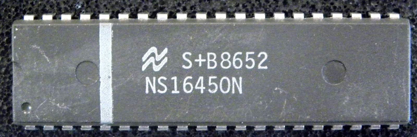 National Semiconductor NS16450N UART Communication Interface IC Chip DIP-40