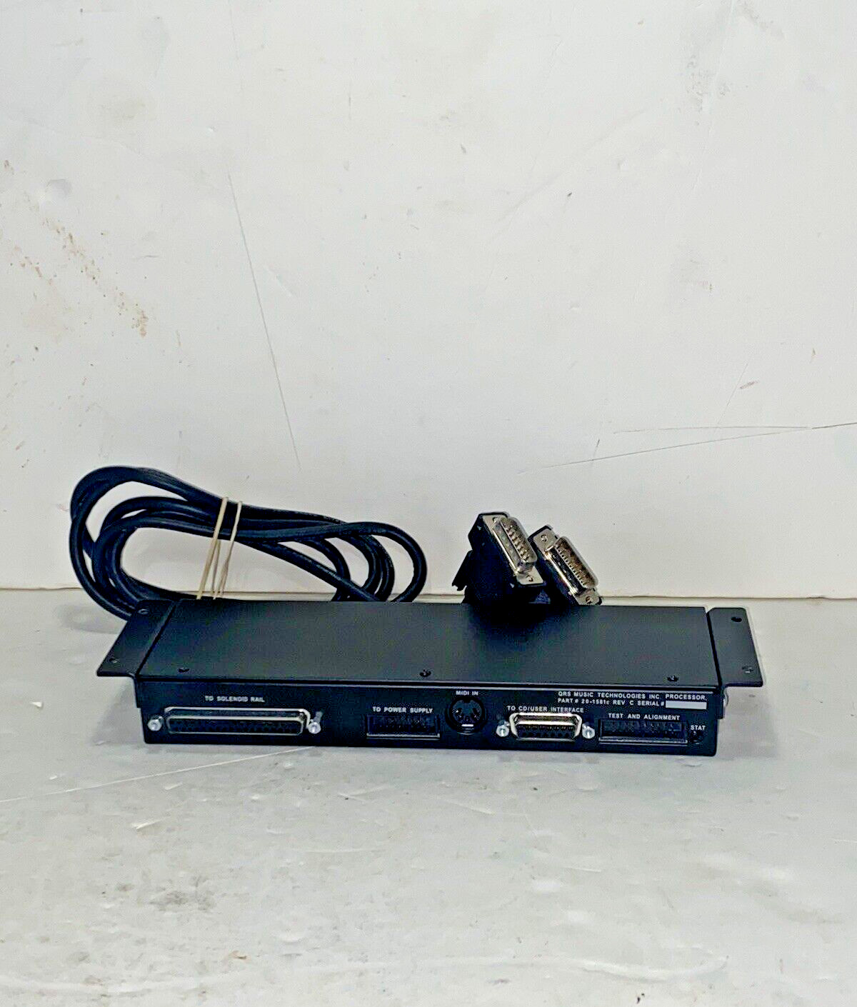 QRS Processor 20-1581c with Interface Cable (Untested)
