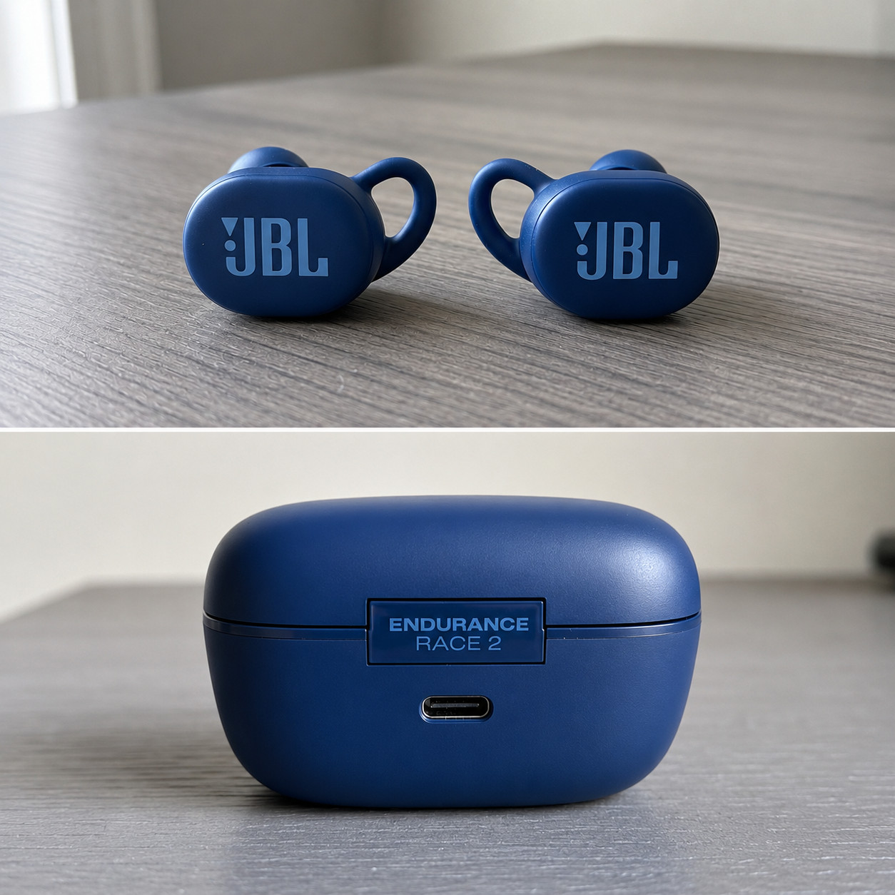 JBL Replacement Endurance Race 2 Earbud Right /Left Side / Charging Case Blue