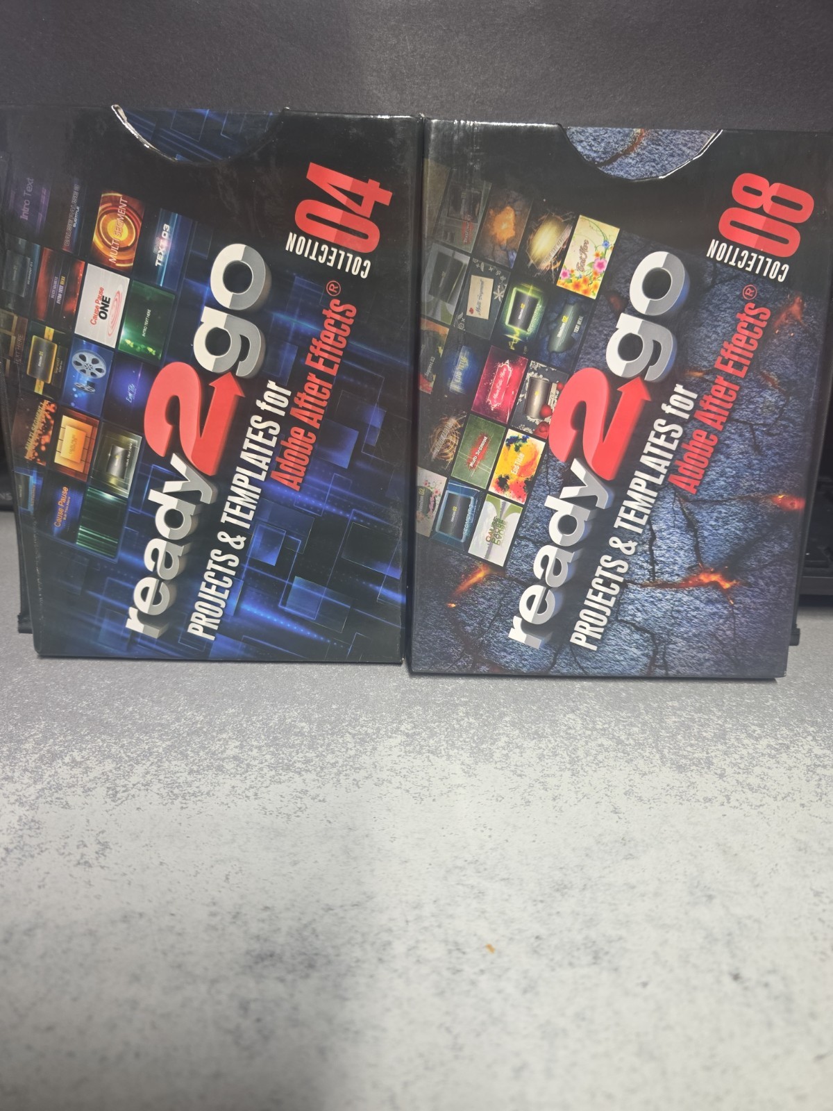 Digital Juice Ready 2 Go Collection 4 & 8, Good Plus Condition, Free Shipping