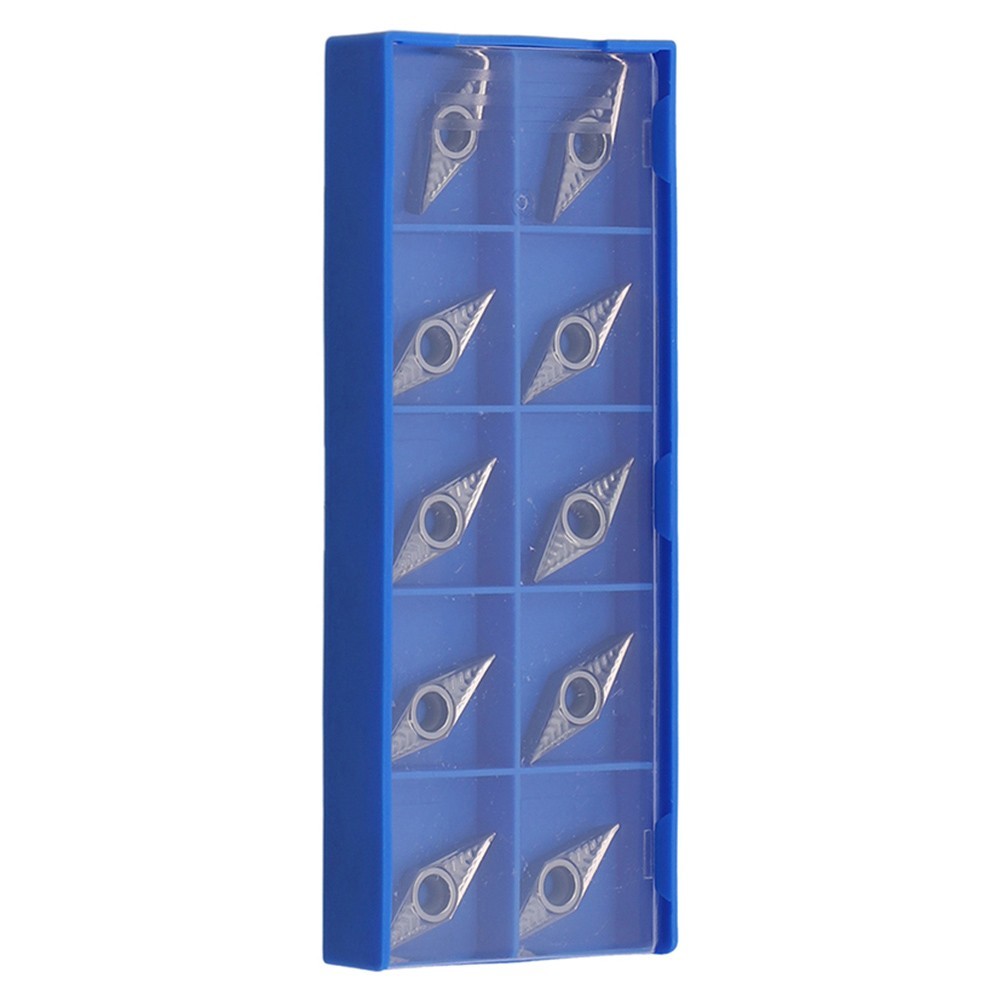 10PCS VCGT110304AK Carbide Inserts for CNC Lathe For aluminum Processing