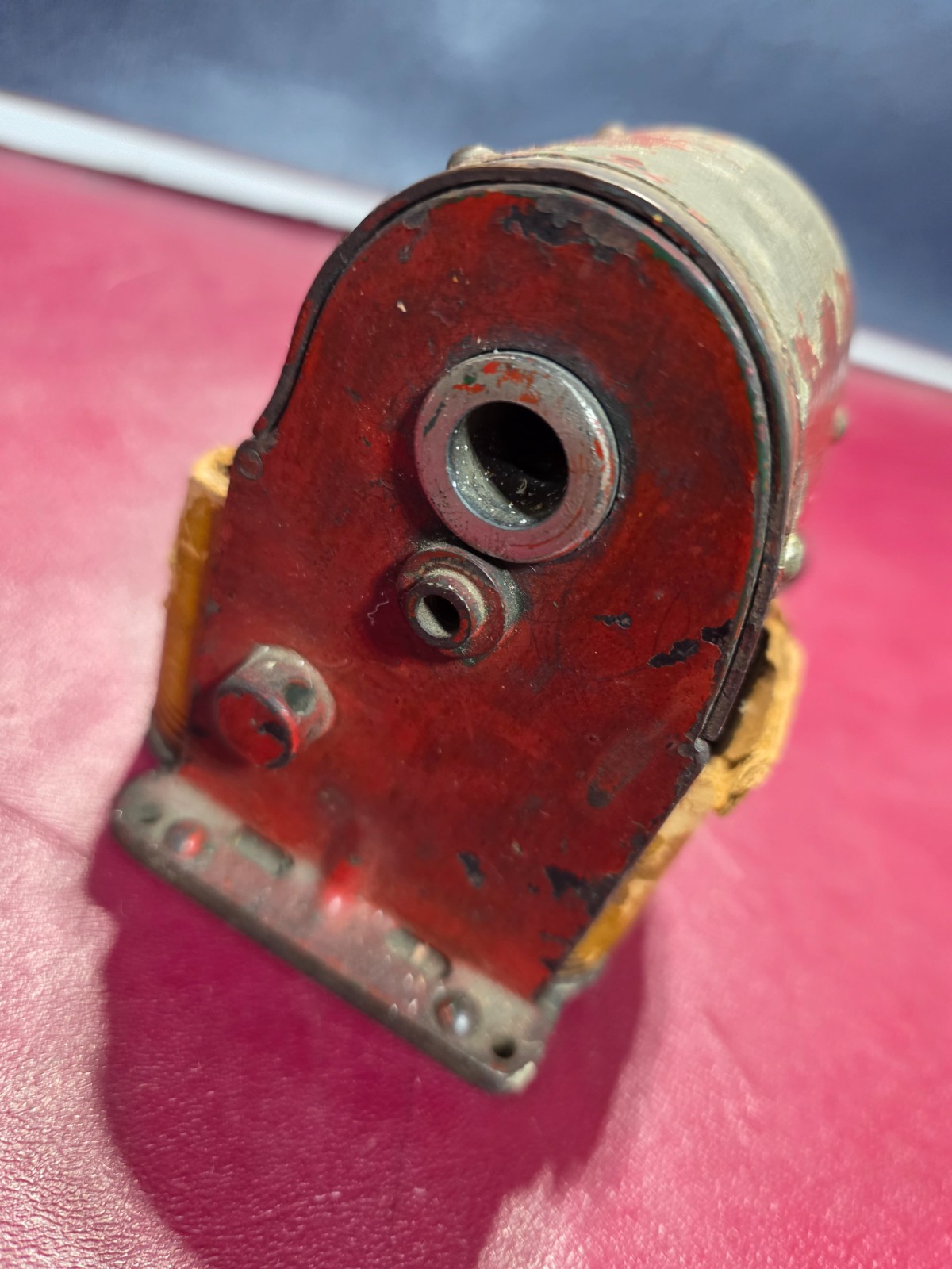 Antique 1920s "Wizard" Pencil Sharpener, Automatic Pencil Sharpening Co, Chicago