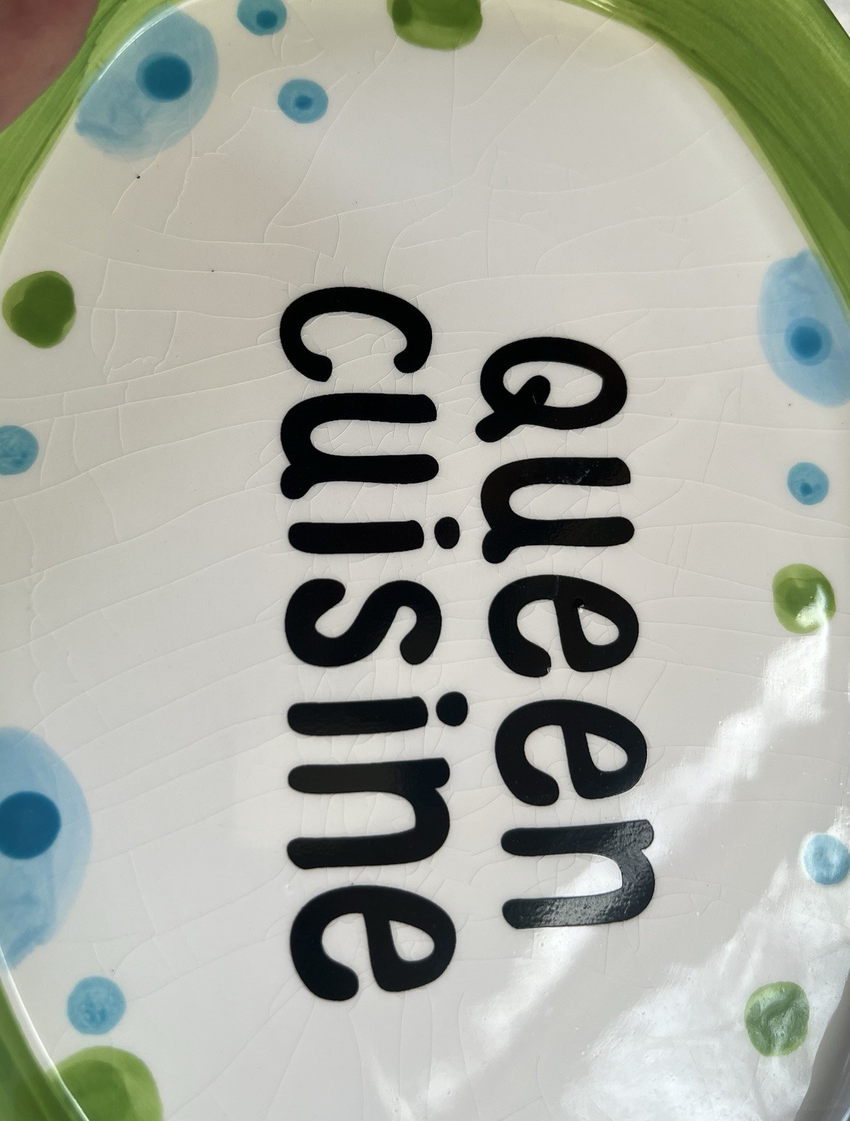 QUEEN CUISINE dish 9.5” VFL22E