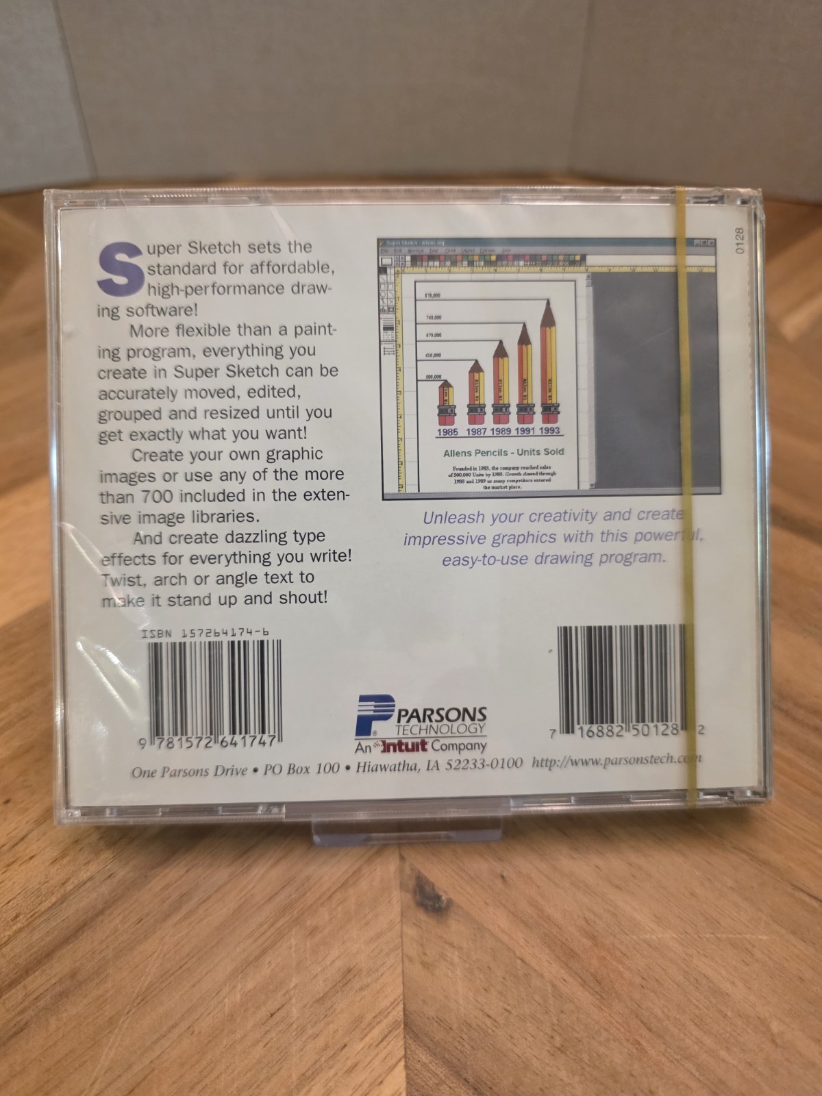 Super Sketch for Windows Graphics & Design CD Windows 3.1/95 - Sealed Unopened