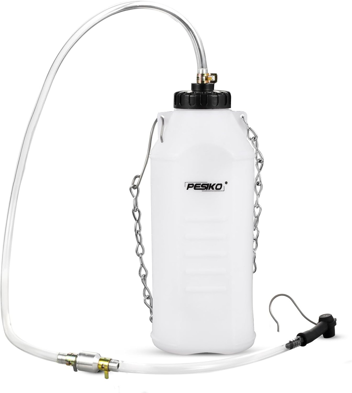 Brake Bleeder Bottle with One Way Check Valve 1L, Brake Fluid Bleeding Kit, 24