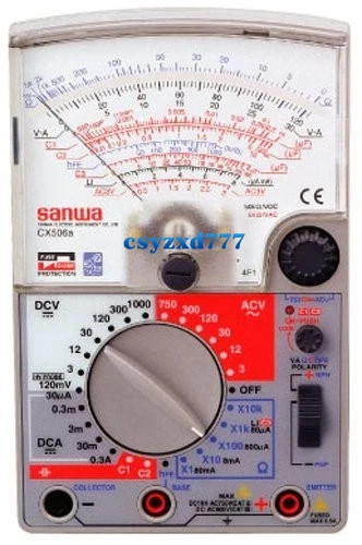 1 pc SANWA Linear Analog Multitester CX506a CX-506a Multimeters Japan✦Kd