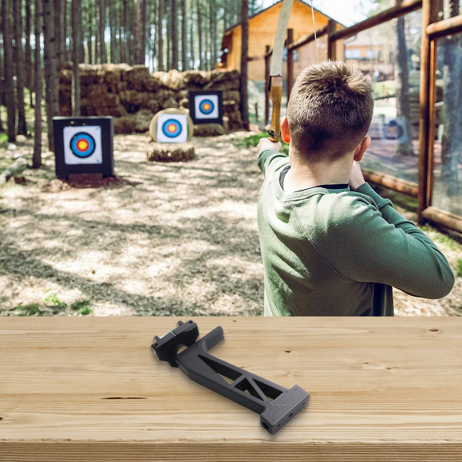 Correct and Improve Posture with Compound Bow Release Training Equipment