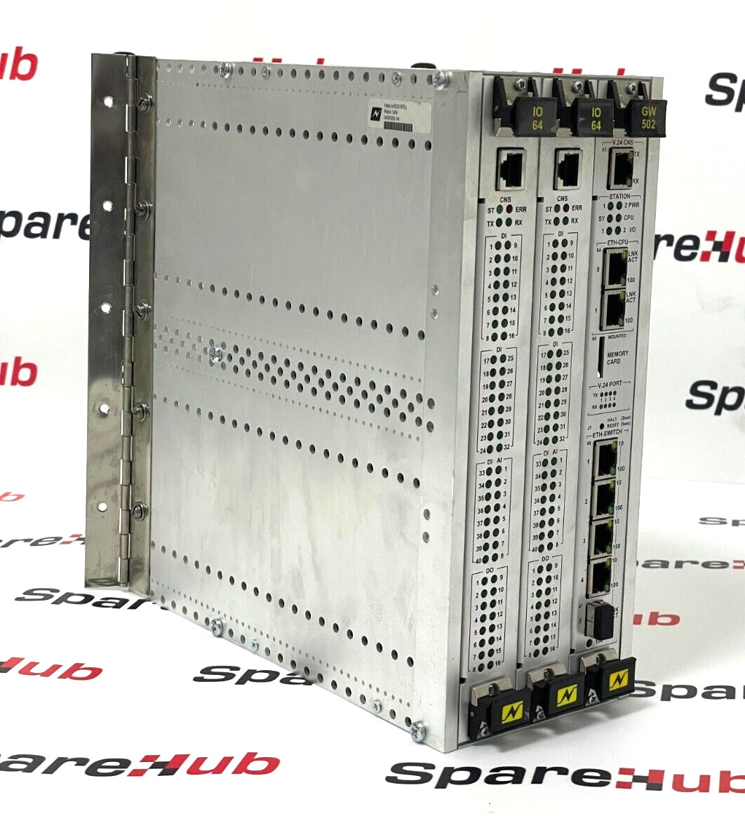NETCON 500RTU S3-B Rack Plate Mount 3 Slots