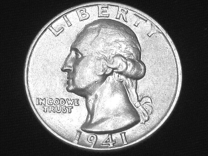 1941 Washington Quarter --- Almost Uncirculated