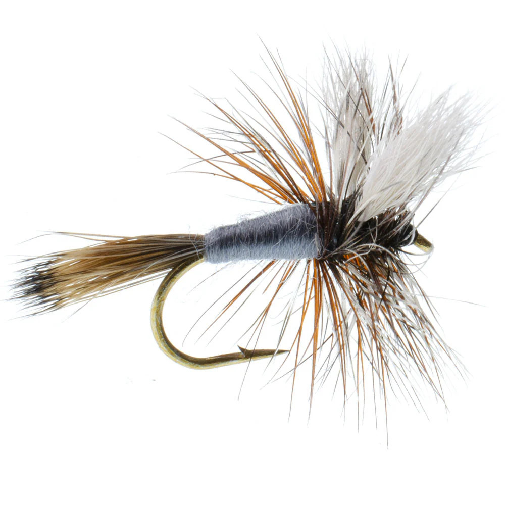 Adams Wulff Classic Dry Fly 1 Dozen Flies Hook Size 12