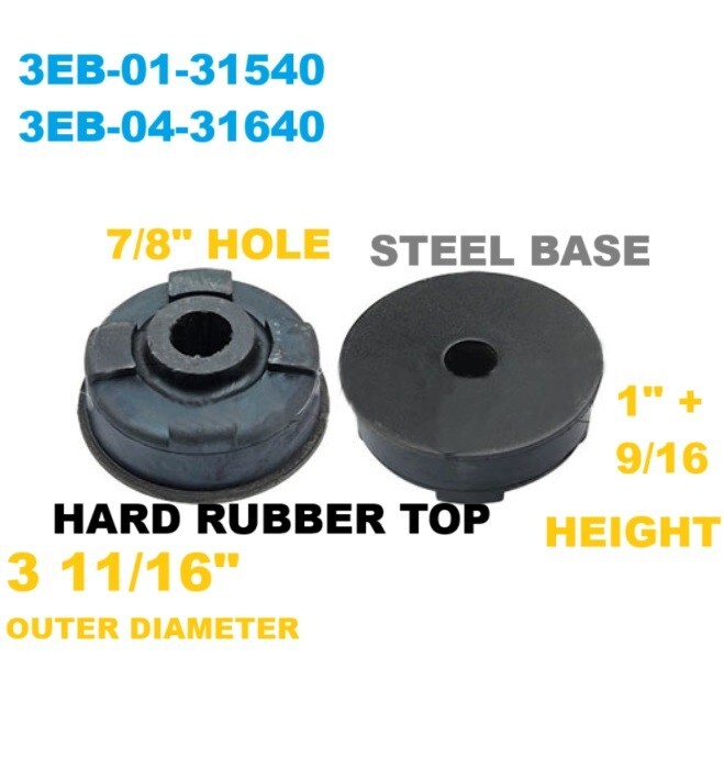 3EB-01-31540  3EB-01-31640 KOMATSU FORKLIFT ENGINE MOUNT STEEL BASE +  TOP