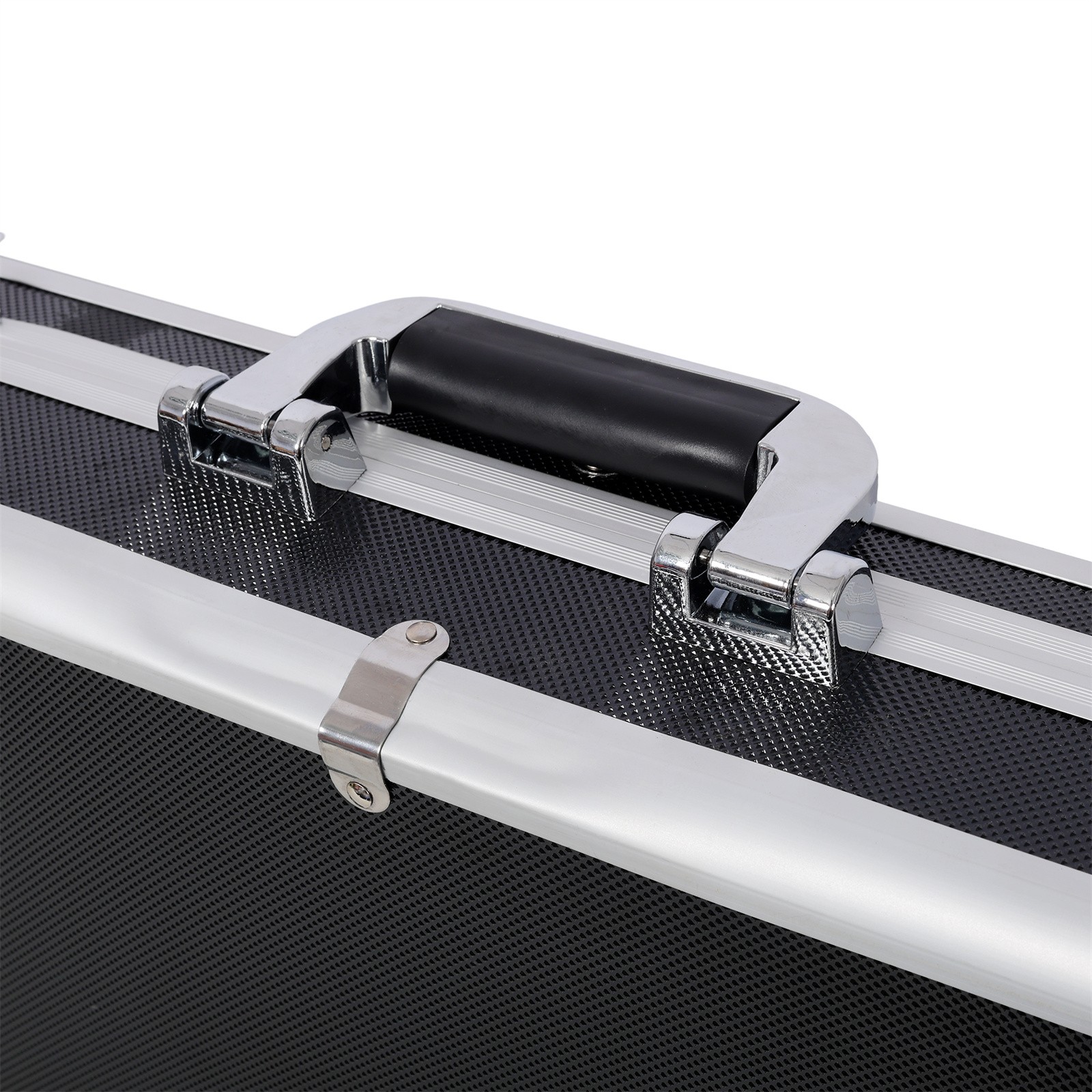 Hard Gun Carrying Case with Foam Long Storage Case Lockable Water Resistant