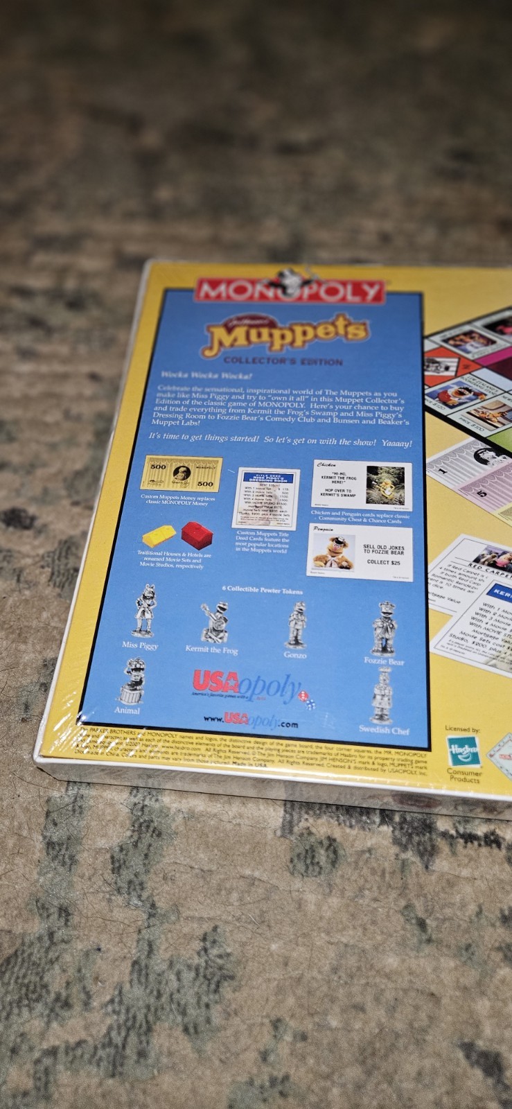 Jim HENSON'S Muppets Collector's Edition Monopoly (2003) BRAND NEW & Sealed!!