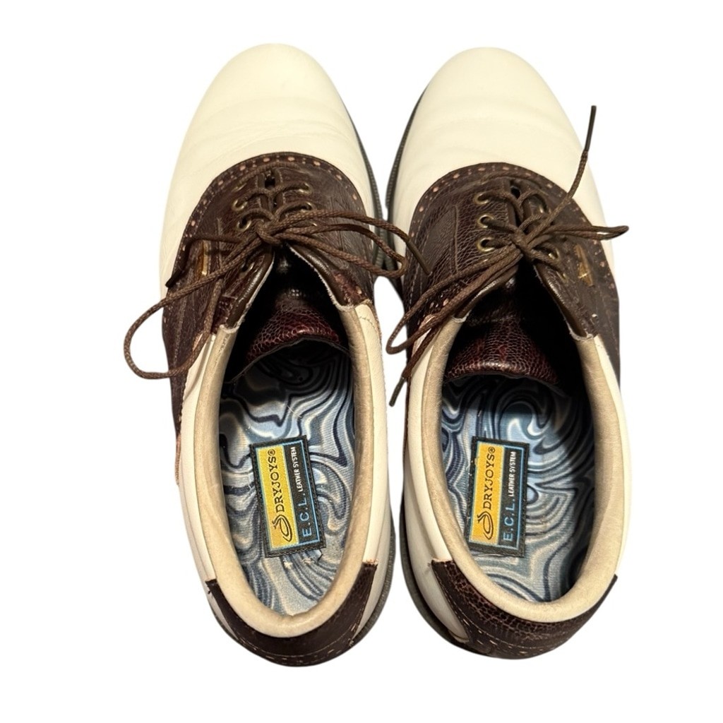 FootJoy Brown and White Men's Oxfords