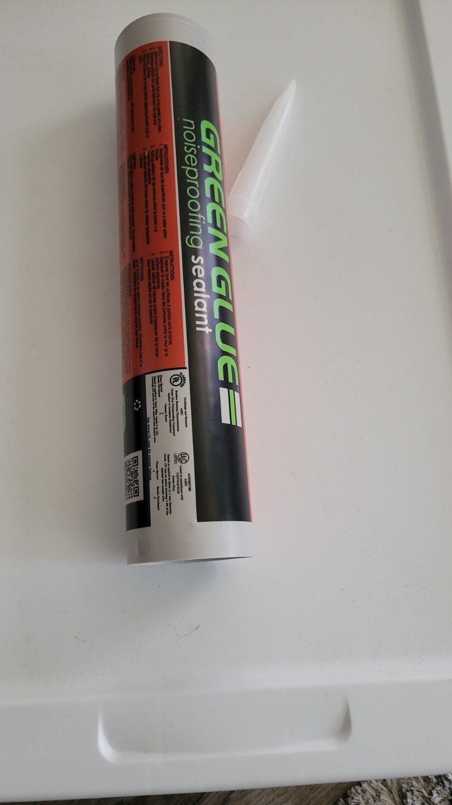 Green Glue Noise Proofing Sealant, One 28 oz. Tube new