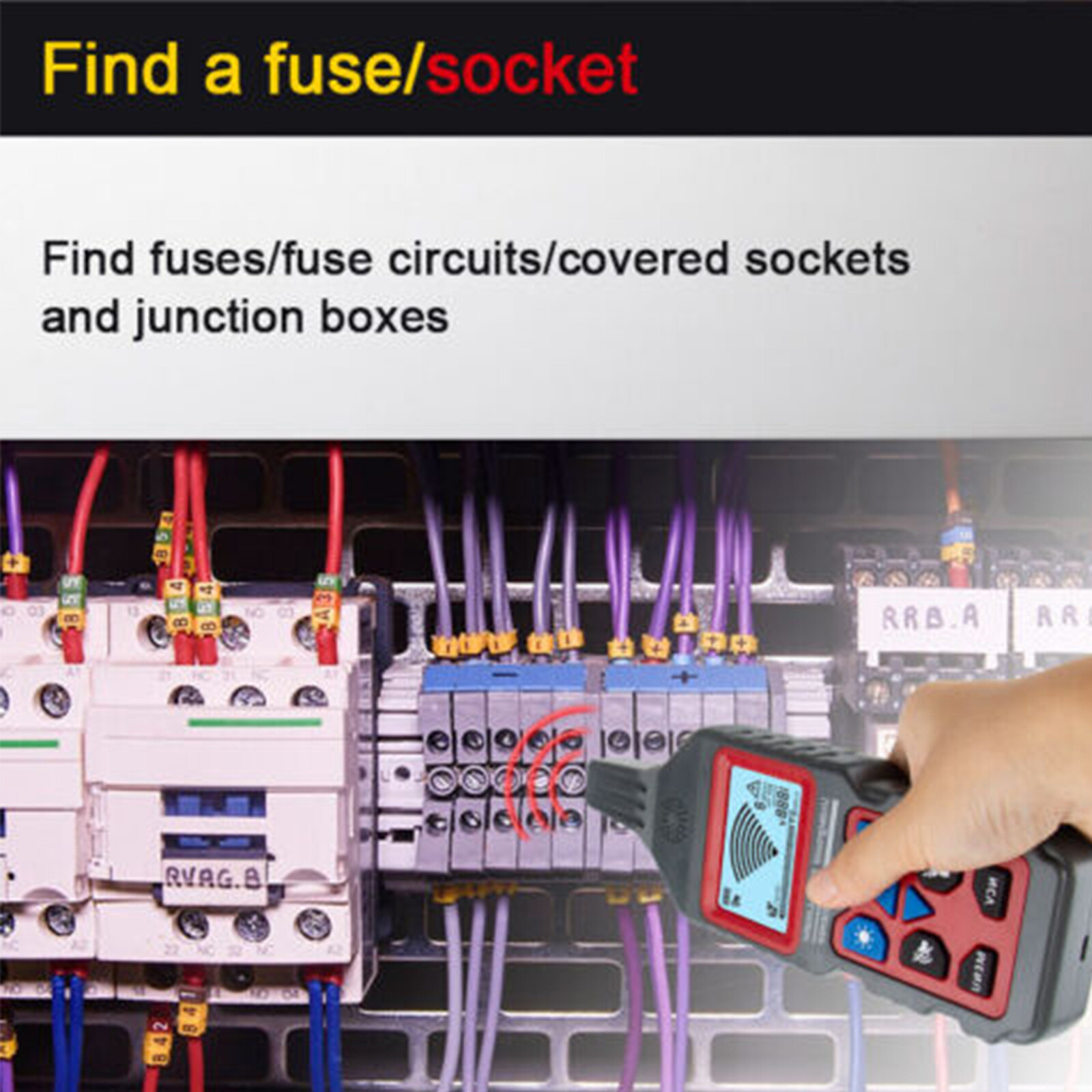 NF-826 Underground Cable Tester*1 Electrical Locator Wire Tracker Detection Wall
