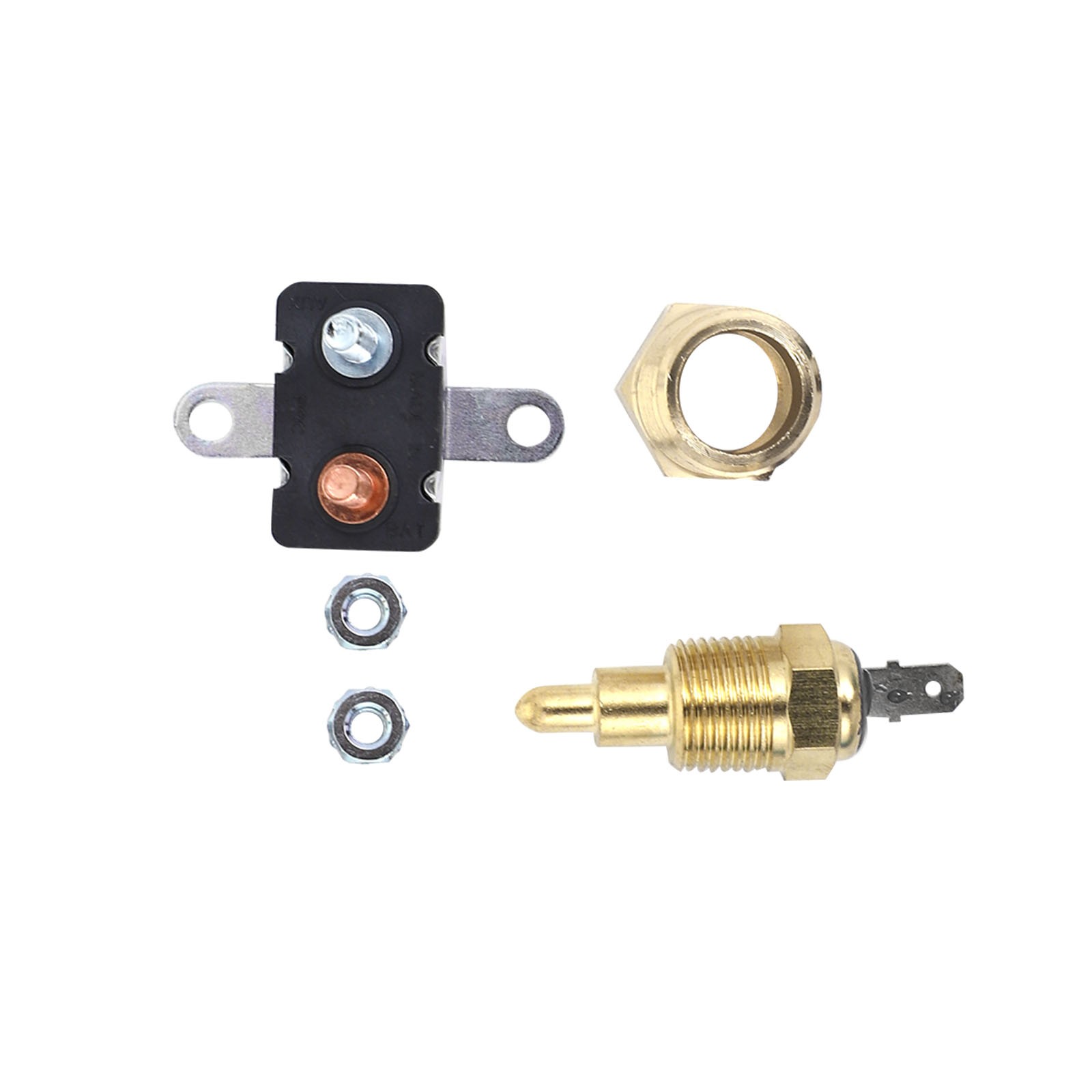 175-185'C Universal Electric Radiator Cooling Fan Switch Thermostat Relay Kit