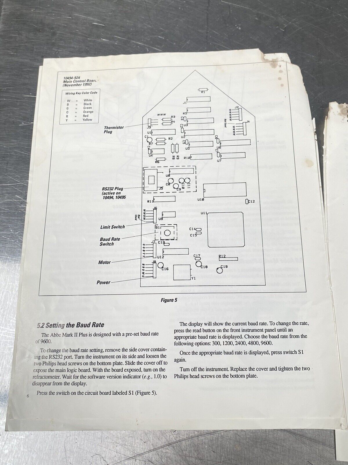 Leica Abbe Mark Refractometer - Users Manual/Instructions Book