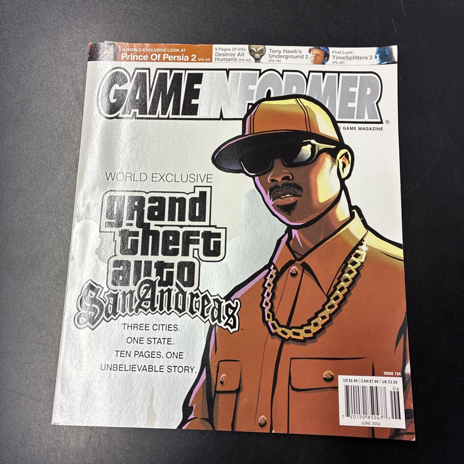 Game Informer Magazine Issue 134 Grand Theft Auto San Andreas June 2004 Gaming