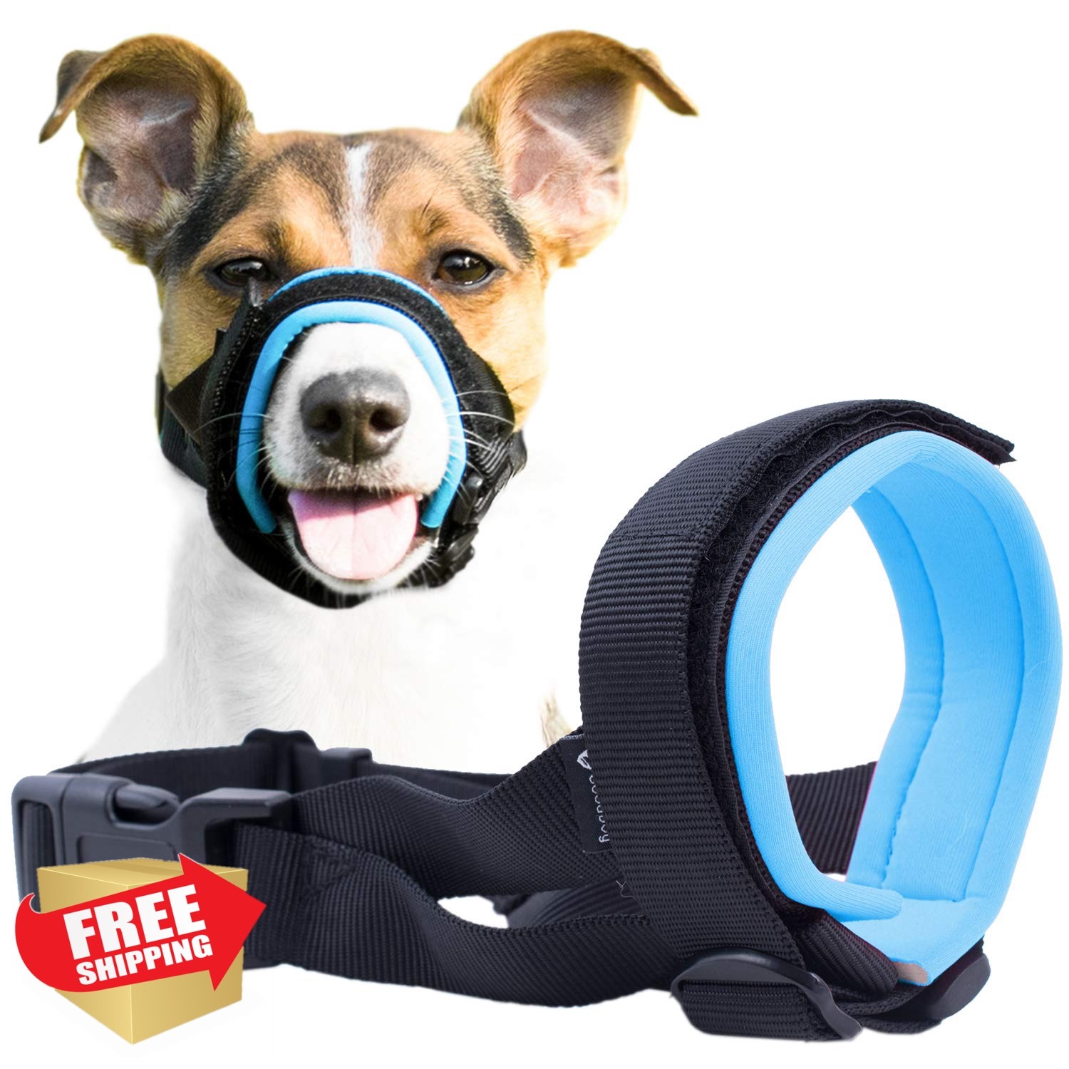 GoodBoy Muzzle Guard XL Blue