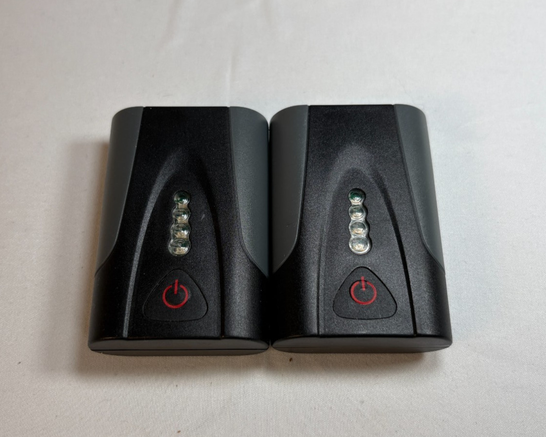 Lot Of 2 Gerbing BATLi722RL Li-Ion Battery Pack 7.4V 2200mAh Used Powers On