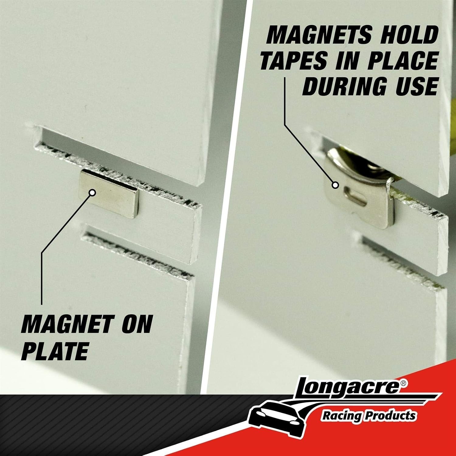 Magnetic Racing Toe-in Measurement Plates - Quick & Easy