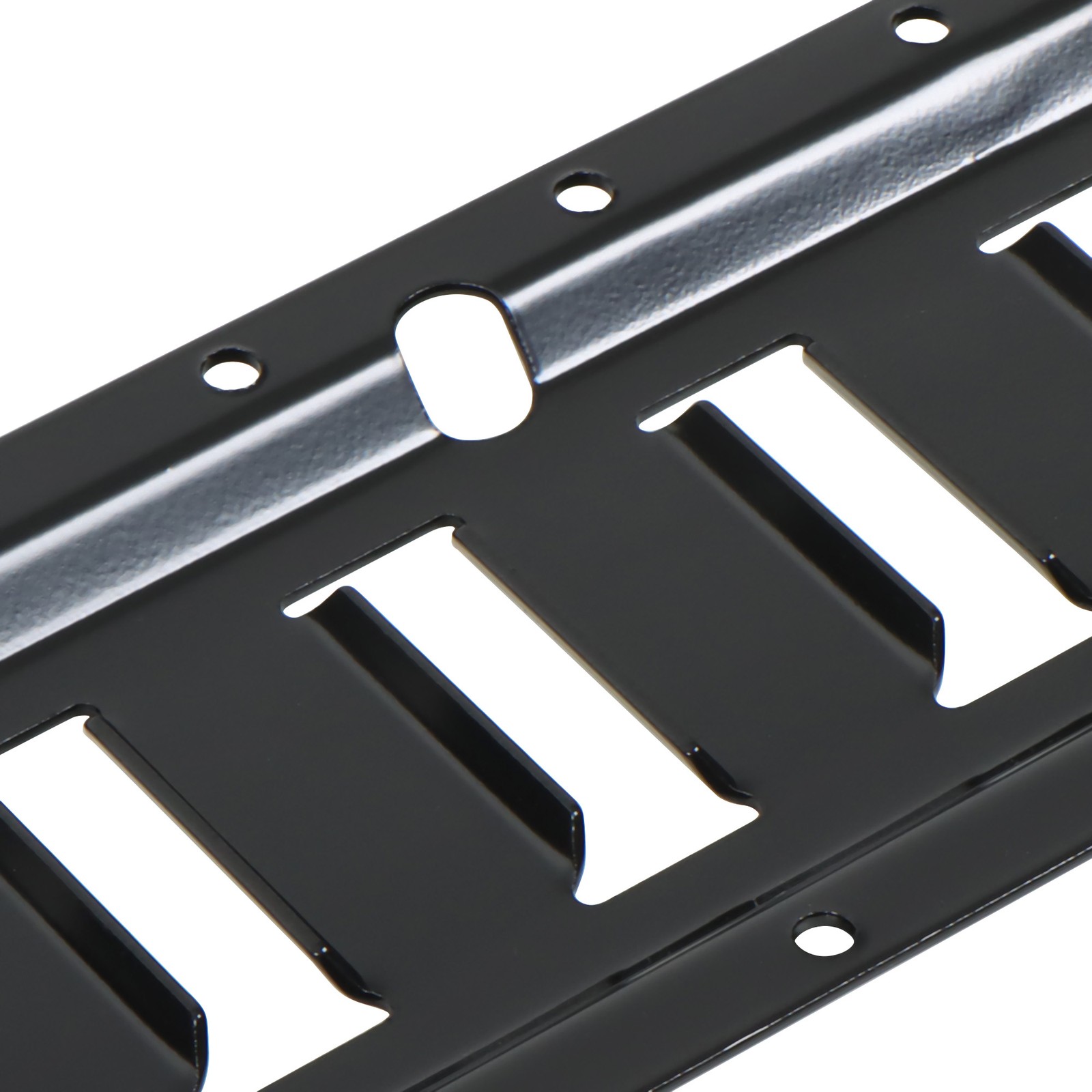 Black 22 Pack 48" E Track Rail Sections With Mounting Hardware For Van Steel