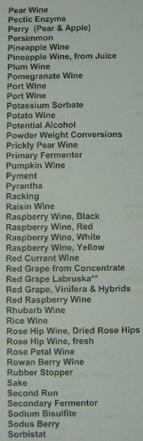 MARY'S RECIPES WINE MAKING RECIPE BOOK 95 AWARD WINNING HOME WINEMAKING RECIPES