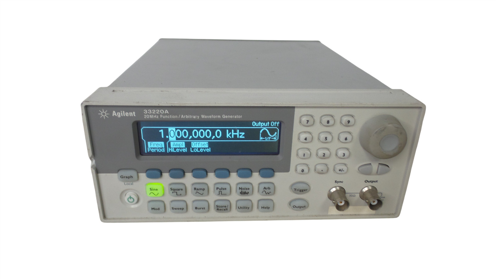 Agilent 33220A  Arbitrary Waveform Generator - Free Shipping