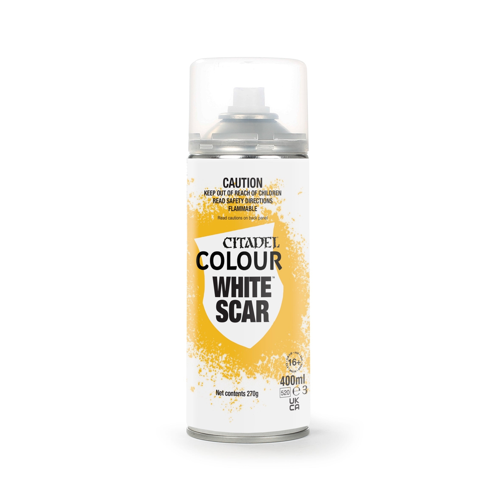 Spray - White Scar 400mL: Games Workshop Citadel Paint