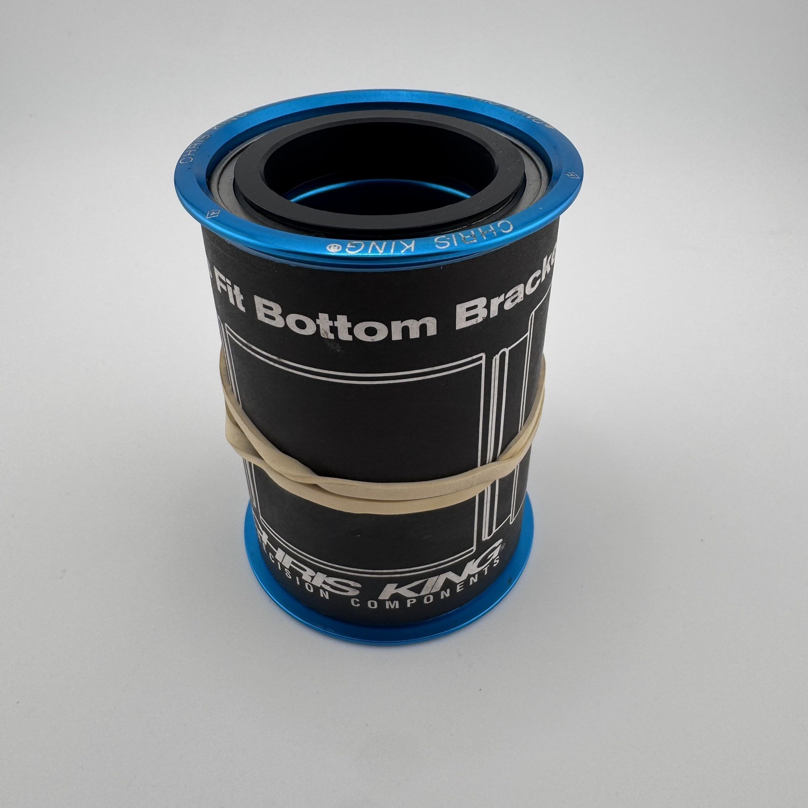 NEW Chris King PF30 Bottom Bracket - Turquoise Blue - Press Fit 30 - No Fit Kit