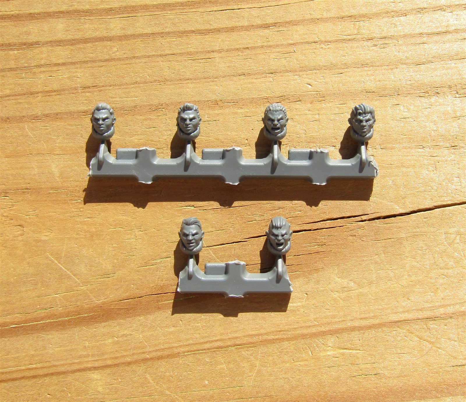 40K Leagues of Votann Hearthkyn Warriors Heads Female Heads Bits 6 Bitz